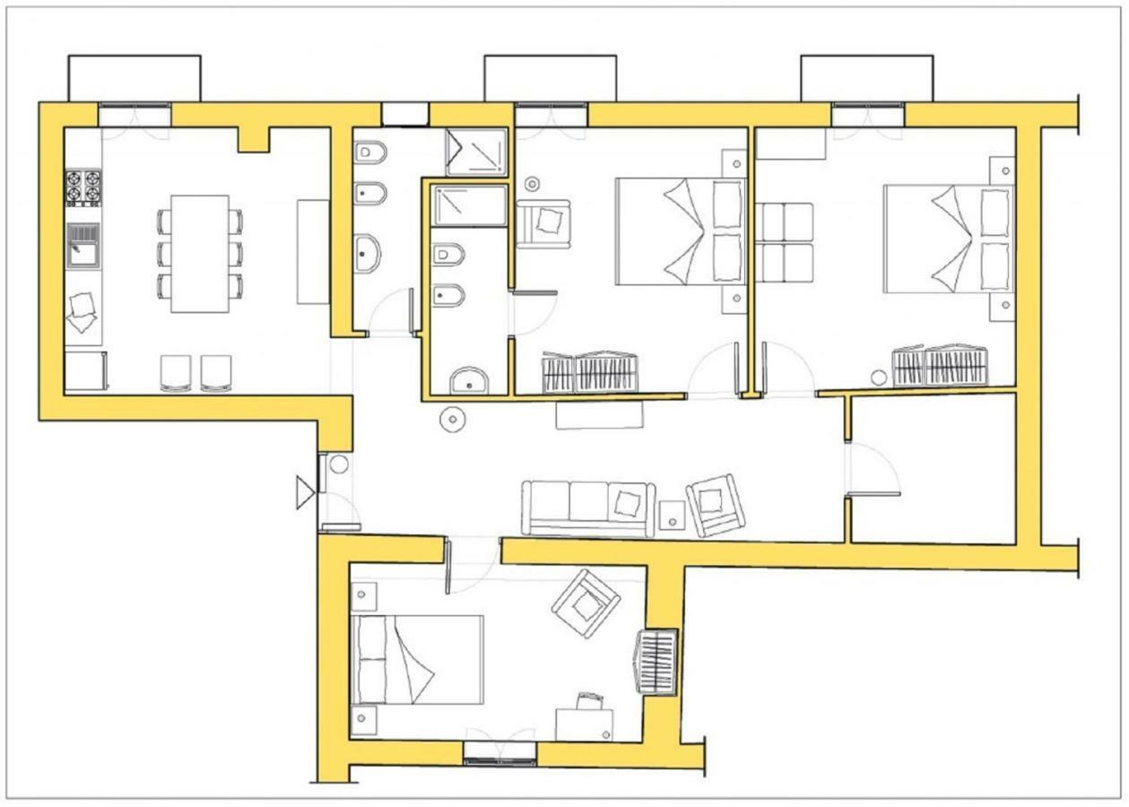 Interno16Holidayhome Napoli Dış mekan fotoğraf